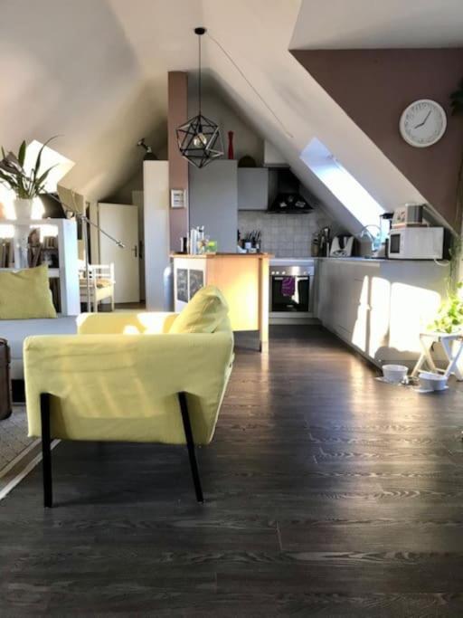 Light Flow Stylish Attic House. M. Balcony Rastatt Exteriör bild