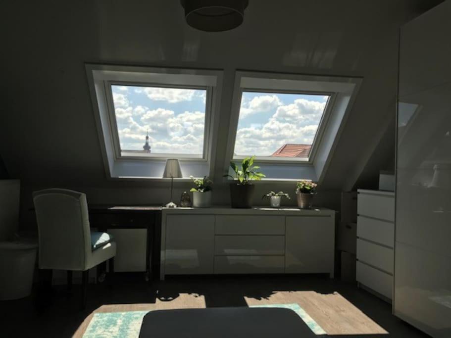 Light Flow Stylish Attic House. M. Balcony Rastatt Exteriör bild
